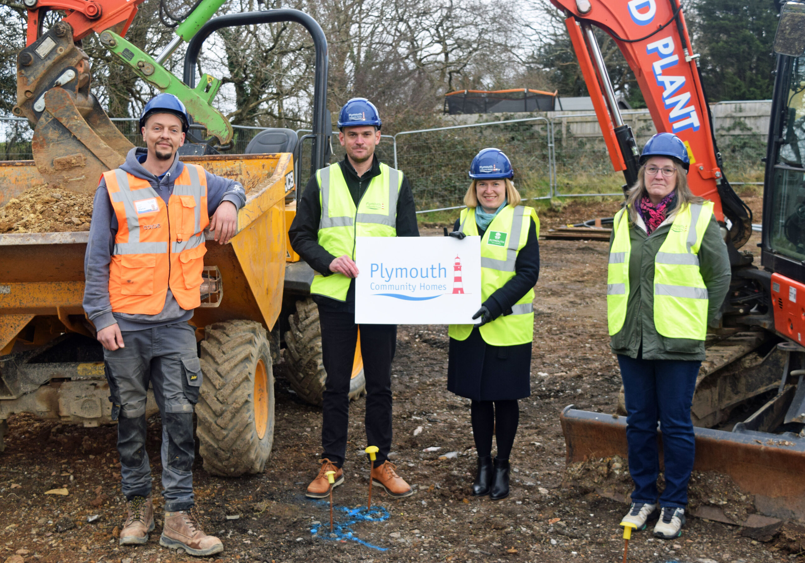 New homes created in north Plymouth for affordable rent Homes for the