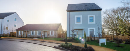 A bungalow and a four bedroom house