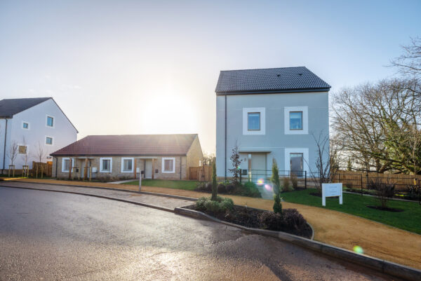 A bungalow and a four bedroom house